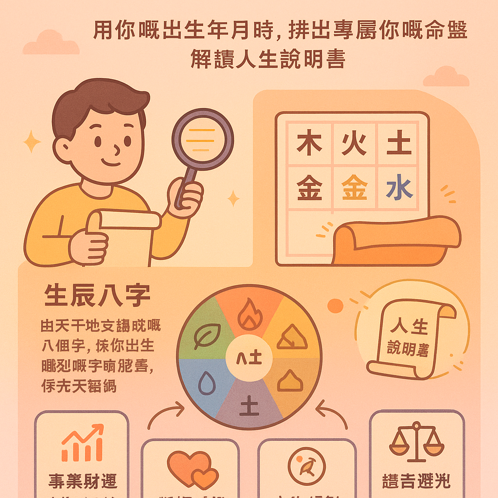 八字算命睇啲乜？