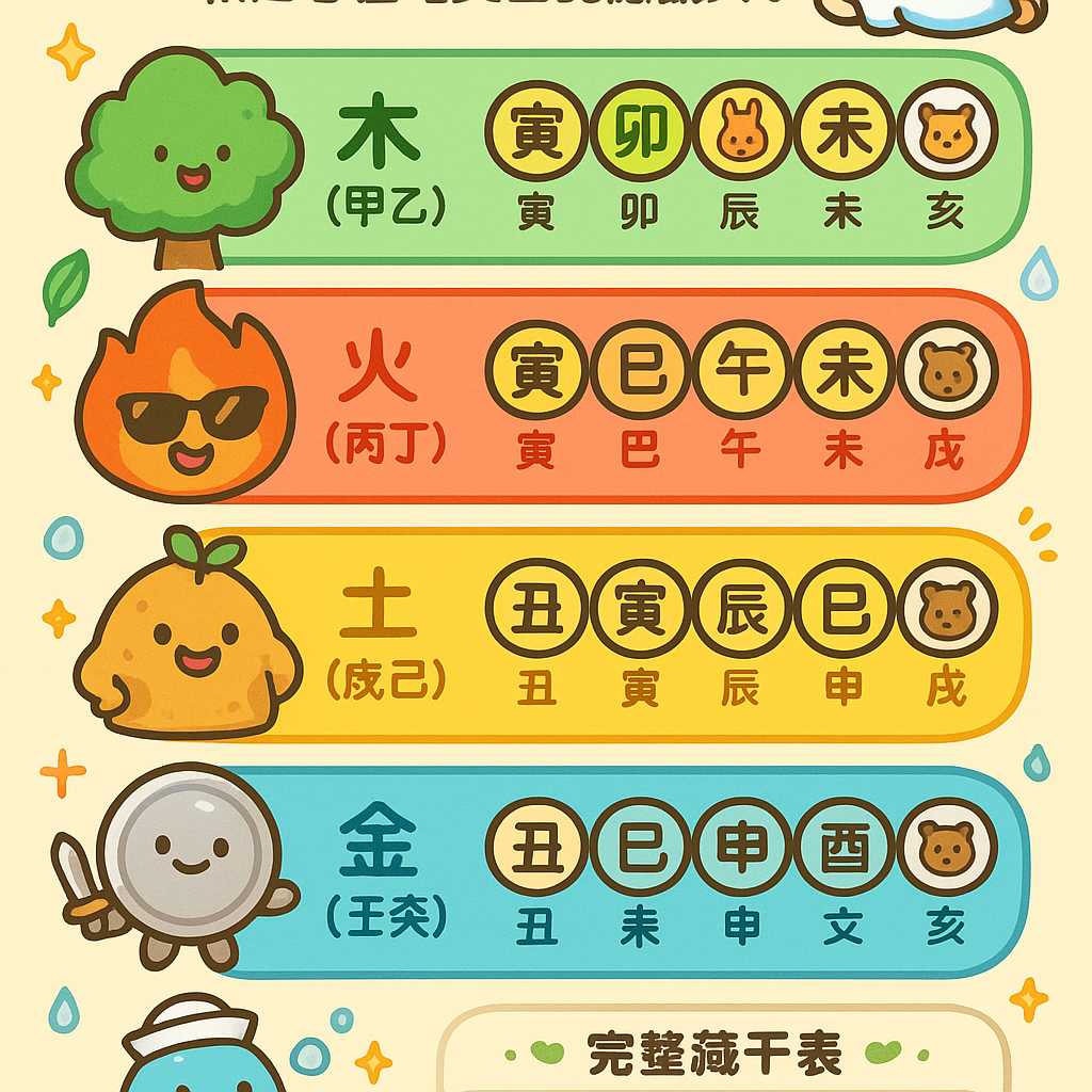 藏幹係咩？基本概念拆解