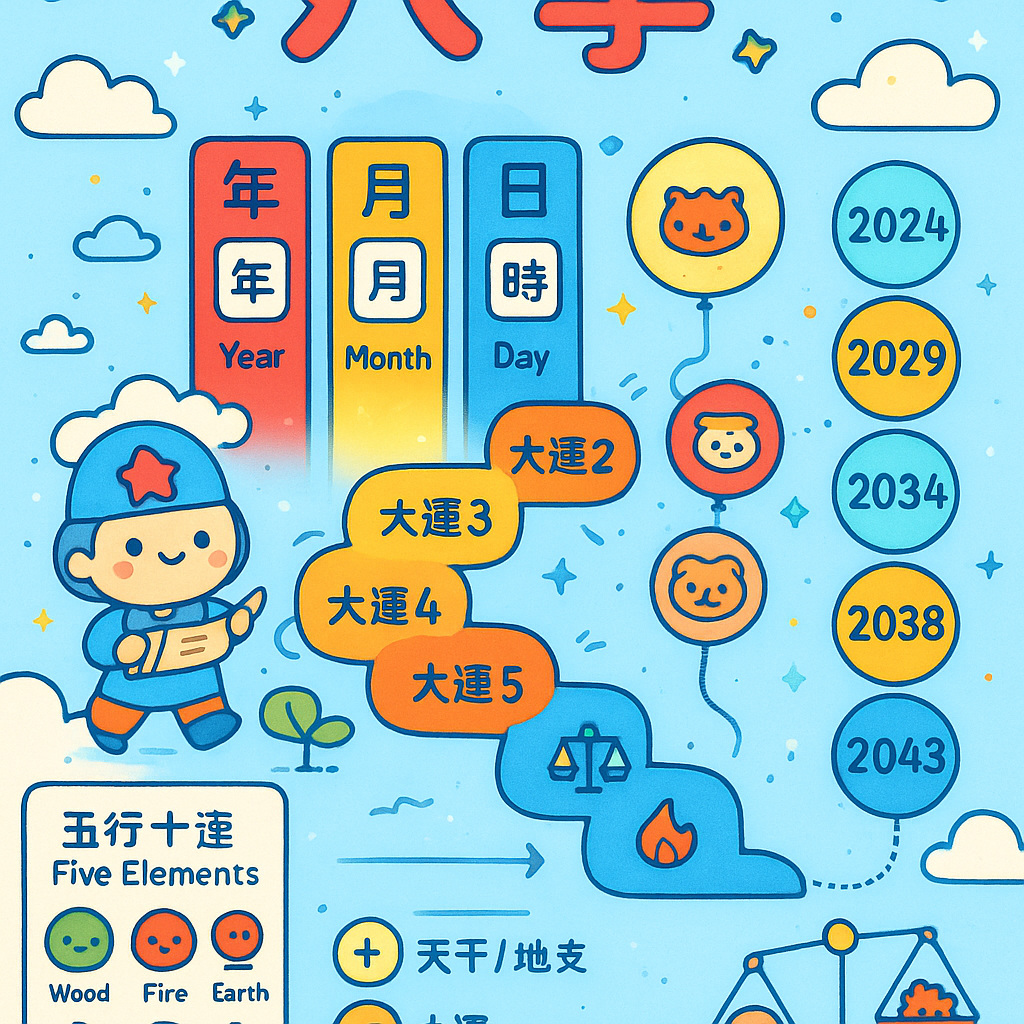 大運流年點樣分？