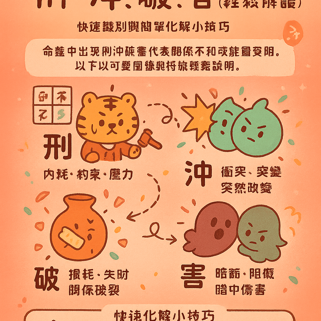 一文睇清刑沖破害