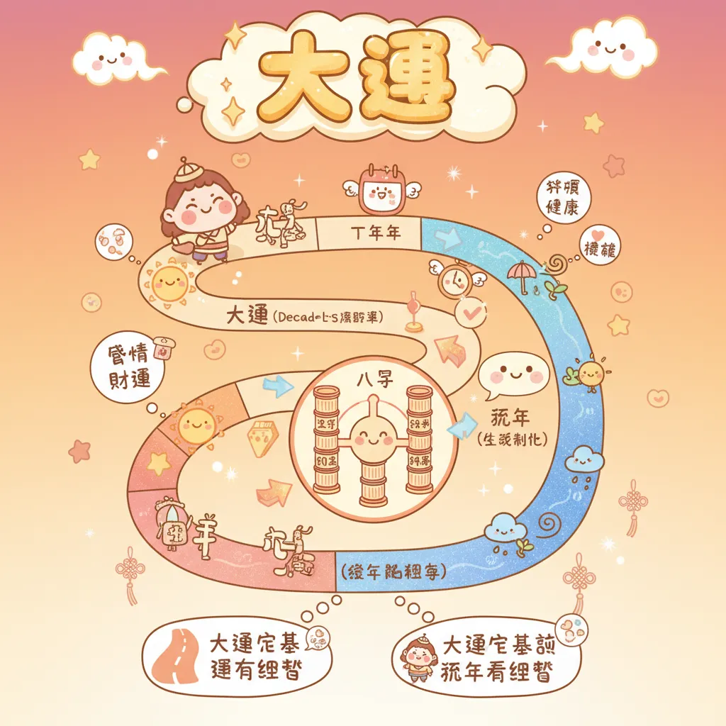 大運與流年的定義及運作機制