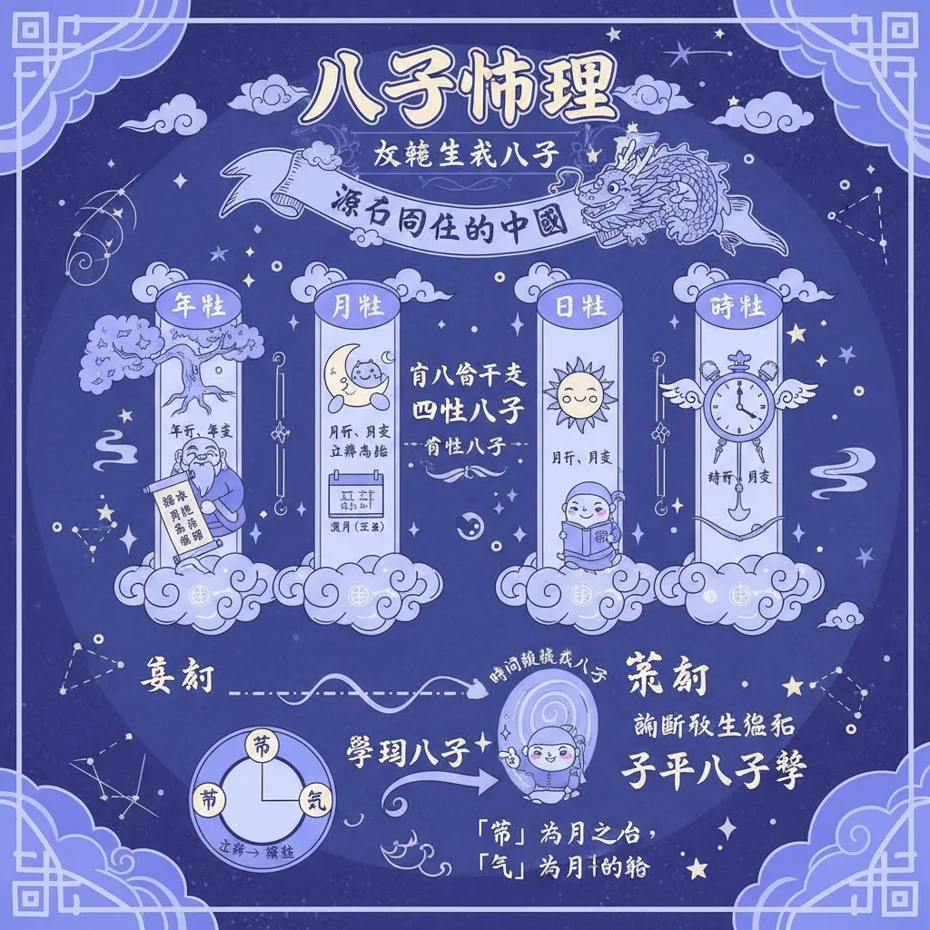 八字命理基礎概念與天文觀測起源