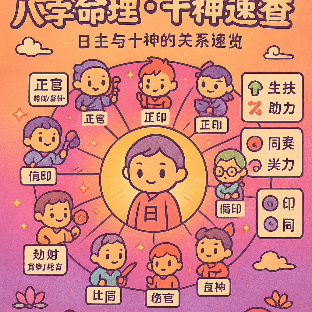 十神詳解：性格與運程