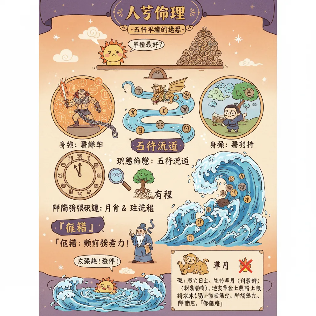 命盤格局分析與五行平衡的辯證