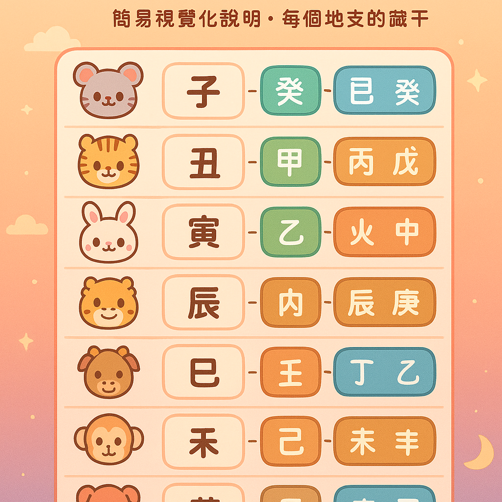 點樣睇地支藏幹？實用方法