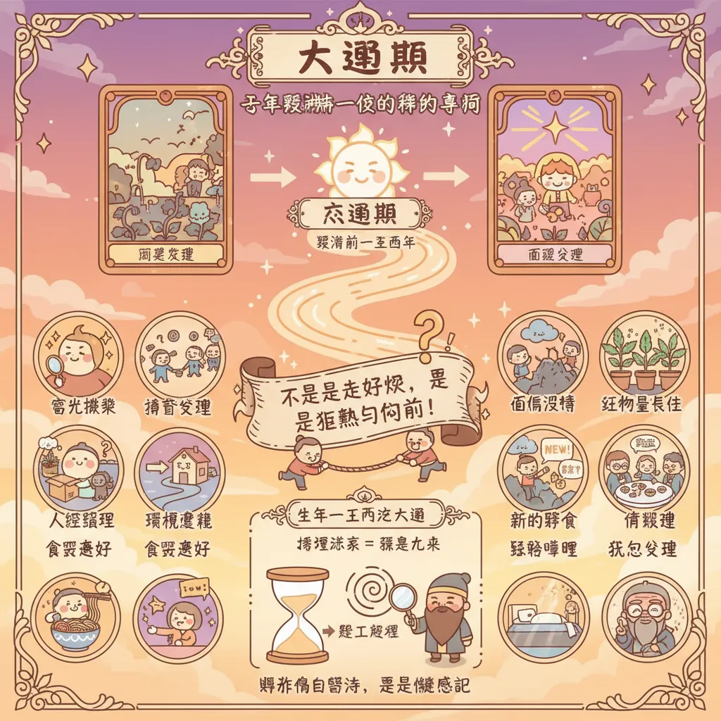 大運轉換期的徵兆與自我掌握